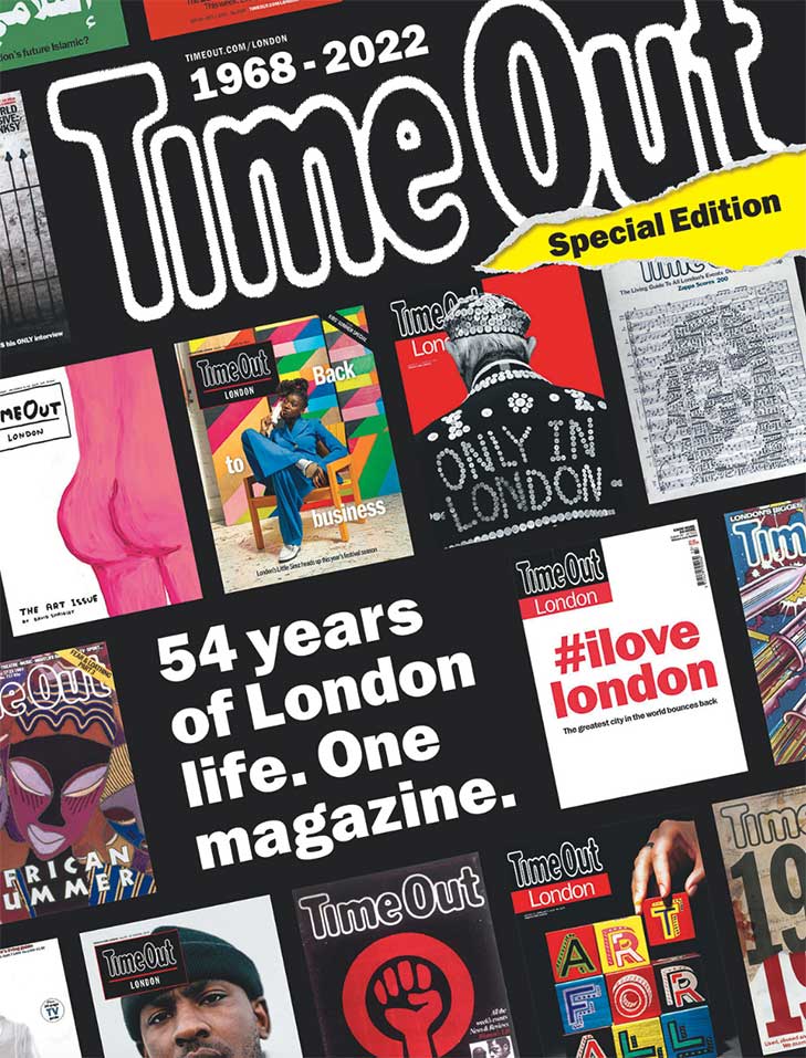 Franklin Gothic Font used in Time Out Magazine.